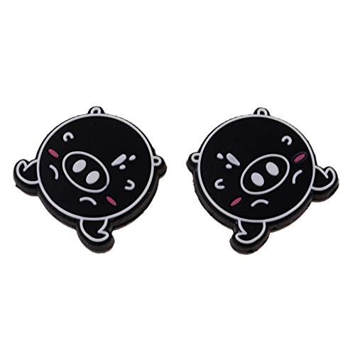 image for Baosity 2 Pieces Tennis Racquet Shock Absorber Vibration Dampeners - V