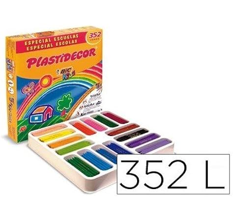 Bic 841719 - Caja de 352 ceras: Amazon.es: Oficina y papelería