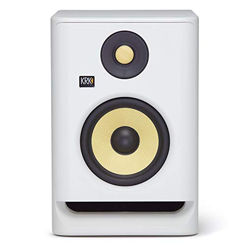 KRK RP5 Rokit 5 G4 Professional Bi-Amp 5" Powered Studio Monitor, White Noise - Thumbnail 6