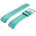 For Fitbit Charge 2 Bands, New Bracelet Strap Replacement Band Wristband with Secure Silicone Fasteners Metal Clasps for Fitbit Charge 2 (No Tracker) (3PCS,002, 5.5 - 8.1 Inches wrist)