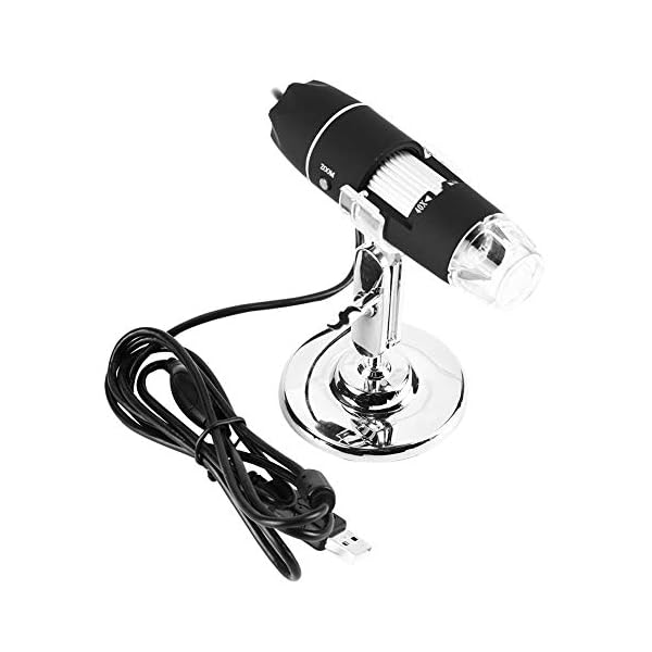 Digital USB Mikroskop, taschenmikroskop,1000X Zoom 8 LED Lupe Endoskop Kamera Video mit Ständer – Bild 8