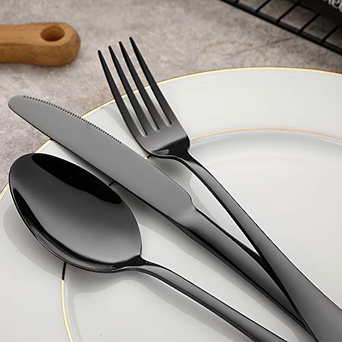 image for Devico 20-Piece Flatware Set, Stainless Steel Utensil Silverware Metal