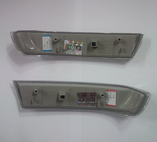 Hyundai Motors Genuine Left Right Side Mirror Signal Lamp Assembly 2-pc Set For 2007 2008 2009 2010 2011 Hyundai Santa Fe