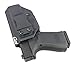 Fierce Defender IWB (Inside Waistband) Kydex Holster Compatible with Glock 19 23 32
