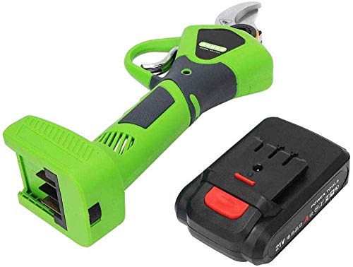 WOHAO Schere Astschere, elektrische Gartenschere, Profi-Gartenscheren Akku-Schere 30mm / 1.2 Zoll Häckselgutdurchmesser… – Bild 8