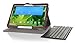 ProCase Bluetooth Keyboard Case for Samsung Galaxy Tab PRO 10.1-Inch Tablet 2014 (SM-T520) and Galaxy Note 10.1-Inch 2014 Edition Tablet (SM-P600) Bundle with Stylus Pen - Brown