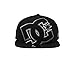 DC Men's Double Up Hat, Black, One Size