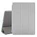 Besdata PT9808 Ultra Thin Magnetic Smart Cover with Wake/Sleep Function for iPad Air 2 (2014) Bundle with Screen Protector, Cleaning Cloth and Stylus - Grey