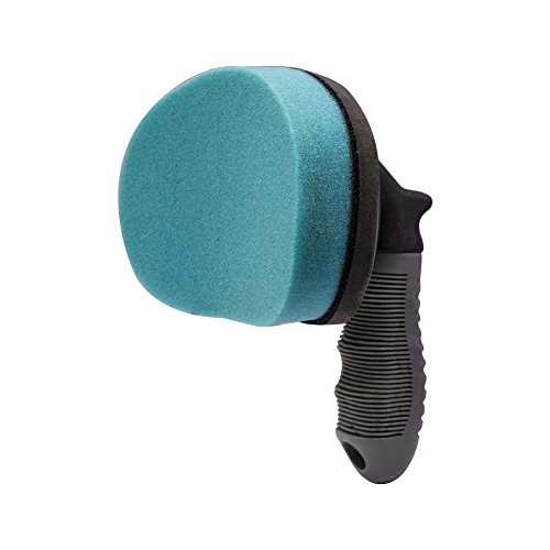 JSCARLIFE Ultimate Tire Brush | Auto Detailing Brush | Tire Cleaning Brush for Tires and Wheels | Tire Dressing Applicator | Car Tire Brush |Car Care (Green) - Thumbnail 7
