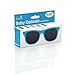 Hipsterkid Polarized Classic Wayfarers Kids & Baby Sunglasses w/Strap - UVA/UVB Protection, Shatter-Resistant, BPA Free - Stylish Christmas Gifts for Kids, Babies, Boys & Girls - Ages 0-2, Blue