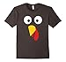 Turkey Face Thanksgiving TShirt Halloween Costume Kids Adult