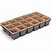 Jiffy Peat 3-1/2 " X 4" Pot Strip Sheets - 18 Pots Per Sheet - 3ct
