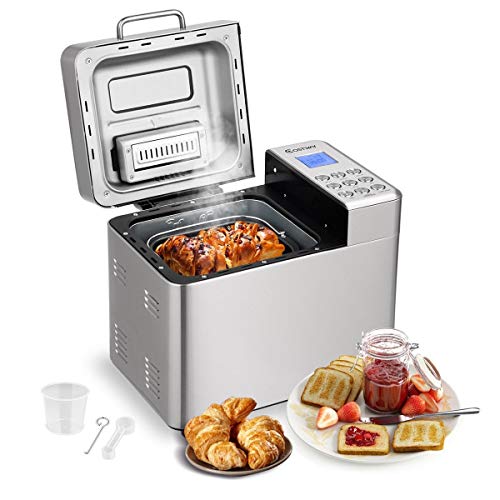 Automatic Bread Machine,BestComfort 15 Programs Bread Maker,15 Hours Delay Timer, 15 Hours Delay Timer, 1 Hour Keep Warm (style 1) - Thumbnail 7