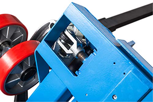 E20V Heavy Duty Pallet Jack with Scale 4400 lbs Hand Scale Pallet Truck 27 x 48" - Thumbnail 2