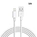 Woitech iPhone Charger 3FT Lightning to USB Cable Charging Cord with Compatible with iPhone 7/ 7Plus/ 6/ 6S/ 6 Plus/ 6S Plus, 5C/5S/5, iPad/iPod(White)