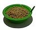 Green Direct Sippy Bowl With Straw and Spoons | 22 Ounce Plastic Cereal Bowls With Straws BPA Free Assorted Color | Built-in Straw Bowl Blue Red Green Yellow Pack of 4