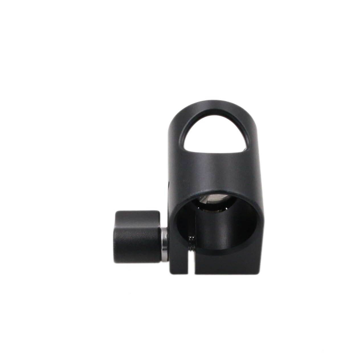 HangTon 19mm Rod Clamp Mounting Bracket 3/8" Screw for Sony ARRI RED Camera Lens Motor Wireless Follow Focus (Black)