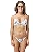 X-HERR Womens Triangle Bikini Set Sexy Push up Two Piece Brazilian Cheeky Bottom Swimwear