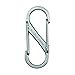 Nite Ize Size-1 S-Biner Dual Carabiner, Stainless-Steel, 2-Pack