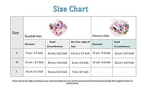 Leson Baseball Caps Hats with Neck Strap Adjustable Comfortable Ear Holes for Small Medium and Large Dogs in Ourdoor Sun Protection (M, Pink Princess)