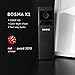 BOSMA X1 Indoor Home Security Camera System, 2.4 GHz WiFi, 360° Rotation, Super Wide Angle, 1080P HDR, Color Night Vision, 2-Way Audio, PIR Motion Detection, Plug-in Cam with 2 Window/Door Sensors