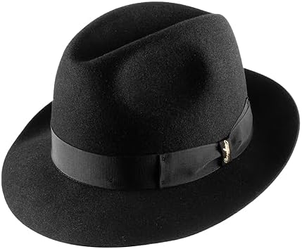 Borsalino Classic Fedora Hat at Amazon Men's Clothing store