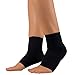 Plantar Fasciitis Sleeve - Arch Support, Heel Pain, Compression Sock Foot Sleeve (Black, OP)