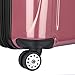 DELSEY PARIS Helium Aero Hardside Expandable Luggage with Spinner Wheels, Peony Pink, Checked-Medium 24 Inch