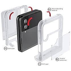Ghostek COVERT Clear Z Flip 4 Case with Slim