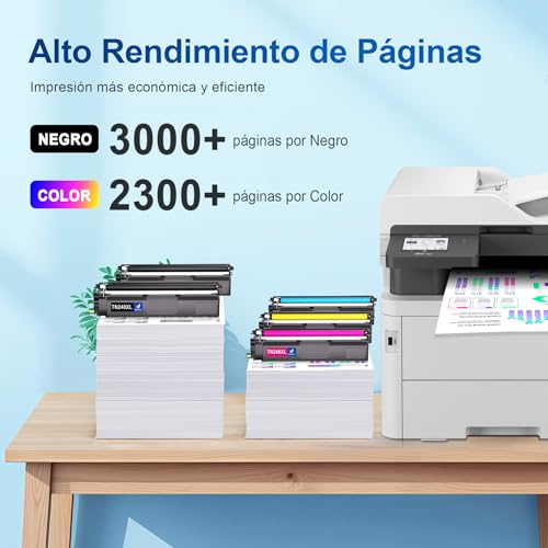 TN248XL TN248 Compatible para Toner Brother DCP-L3560CDW Toner Brother MFC-L3740CDWE DCPL3560CDW HL-L3240CDW HLL3240CDW MFC-L3760CDW TN 248 XL DCP-L3520CDWE MFC-L8390CDW HL-L3220CWE