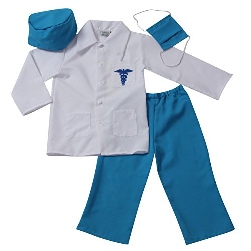 Blue Doctor Deluxe Costume Set Size 6/8 by Storybook Wishes