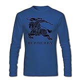Burberry for Men Printed Long Sleeve Cotton T-shirt