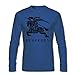 Burberry for Men Printed Long Sleeve Cotton T-shirt