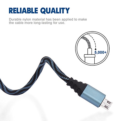 Micro-USB-Cable-Xcords-USB-20-to-Micro-USB-Android-Charger-Cable-High-Speed-USB-Sync-and-Charging-Cord-for-Android-Phones-Tablets-PS4-Xbox-One-and-More3Pack-6FT