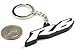 Yamaha YZF R6 YZF-R6 YZFR6 Key Chain Fob Ring logo emblem White