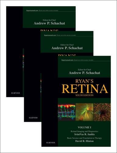 Ryan's Retina: 3 Volume Set, 6e, by Andrew P. Schachat MD, Charles P. Wilkinson MDMD, David R. Hinton MD, SriniVas R. Sadda MD, Peter Wi