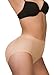 8 Of Hearts Women's Shaper Brief Panty with Silicone Pads Padded Panties Beige