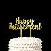 Gold Happy Retirement Acrylic Cake Topper - Retirement Party Supplies Favors, Gifts and Decorations