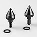 Black Tail Cone Front or Rear Bumper Protector Spikes Guards Anti-Collision Spike For SMART