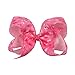 12Pcs Large Bows Clips Big Spring Flowers Hair Bows Alligator Clips For Baby Girls Teenager