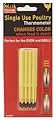 Taylor Precision Products 8775WW747 Disposable Poultry and Pork Thermometer