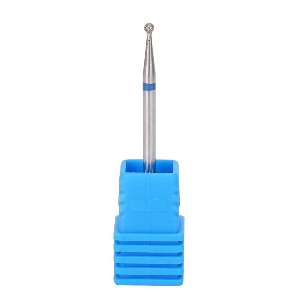 BNG Cuticle Drill Bit for Nails Diamond Nail File Ball Drill Bit Cuticle Cleaner Burr Tool for Electric Drill Machine Manicure Pedicure Polishing Kit