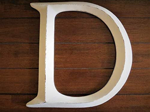 Letter D or Pick Letter, Large 12 Inch Wall