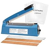 AFOKAR 8 inch Impulse Heat Sealer Manual Bags