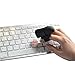 Generic Mini 2.4GHz USB Wireless Finger Rings Optical Mouse 1200Dpi For PC Laptop Desktop Black