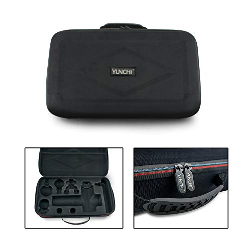 Massage Gun Carrying Case 6 Massage Head Attachments Compatible