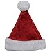 We Match! Plush Soft Deluxe Red & White Santa Hat - Infant Through Adult Sizes