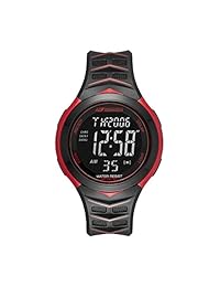 Reloj digital deportivo de plástico y PU de cuarzo Anderson de Skechers para hombre