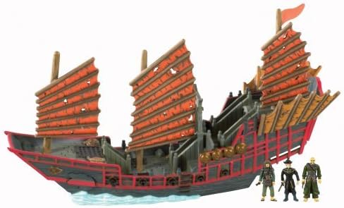 Pirates of the Carribean: Pirate Fleet Empress with Sao Feng, Pirate King Elizabeth Swann, and Tai Huang by Zizzle