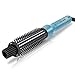 SwanMyst Curling Iron Brush, Dual Voltage Travel-friendly 1 Inch Tourmaline Ceramic Ionic Hair Curler Hot Brush, Anti-scald Instant Heat Up Curling Wand with Teeth Styling Brush